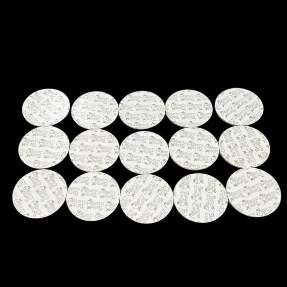 POGS Stack ‘N Smack Milk Caps Zoonies Lot of 15 Vintage 90s Game Doubles - Picture 4 of 5